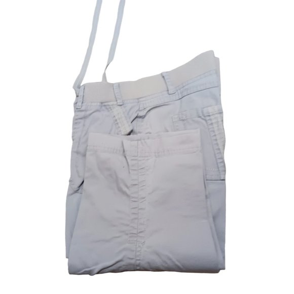 Gloria Vanderbilt Gray Capri Pants Size 4P Angelina - Picture 8 of 9